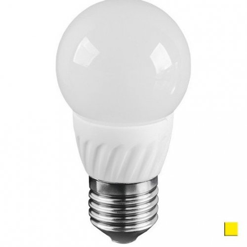 Żarówka LED LEDLINE E27 duży gwint A60 4W biała ciepła