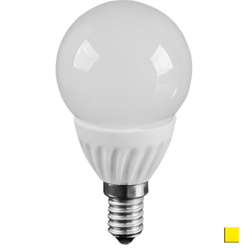 Żarówka LED LEDLINE E14 mały gwint 5W G50 biała ciepła