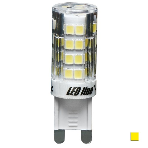 Żarówka LED LEDLINE G9 4W biała ciepła