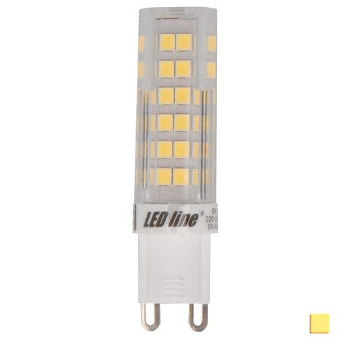 Żarówka LED LEDLINE G9 6W biała dzienna
