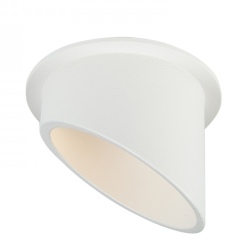 Oprawa sufitowa VITA L oczko LED halogenowa dekoracyjna GU10 okrągła aluminium biały