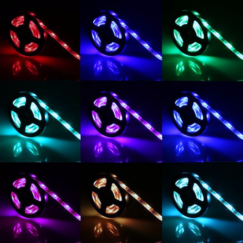 TAŚMA LED RGBW RGB+BIAŁY ZIMNY w JEDNEJ DIODZIE/ Epistar 5050 150 LED / 5mb