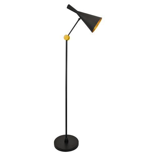 Lampa stojąca Modern E27 czarna