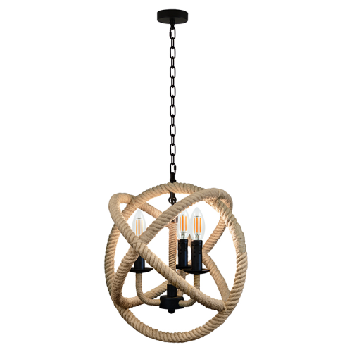 Lampa sufitowa Rope Globo E14