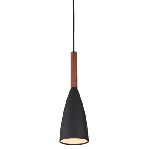 Lampa sufitowa Soft E27 czarna