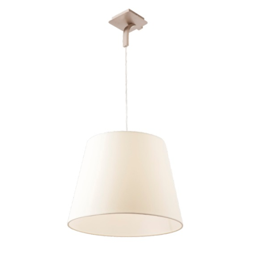 Lampa sufitowa Denver E27 kremowa