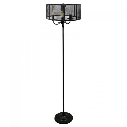 Lampa stojąca Soho E14 czarna