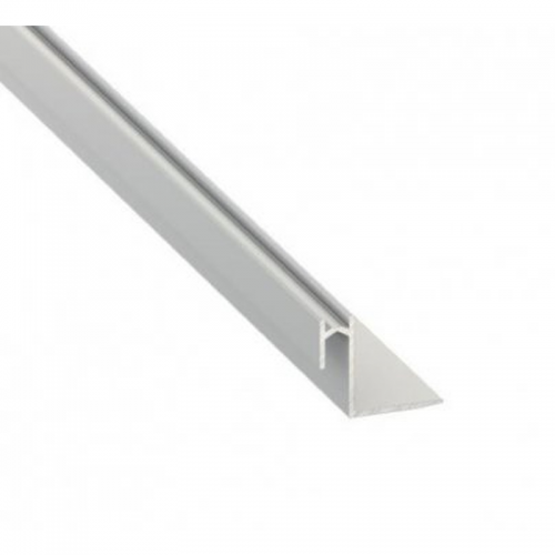 Profil LED architektoniczny montażowy ROSET srebrny anodowany 2m