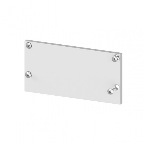 Zaślepka boczna bez otworu do profili architektonicznych P23-2/23-3 C6 aluminiowa srebrna