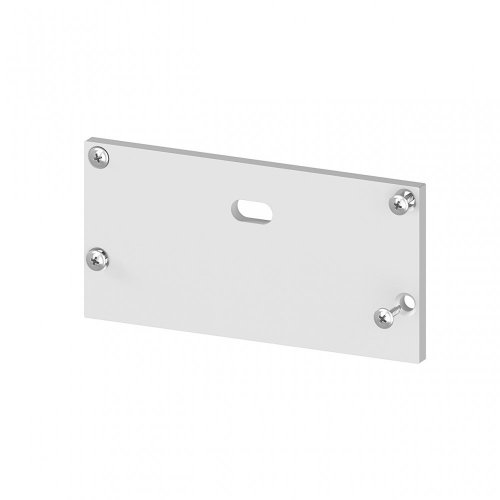 Zaślepka boczna z otworem do profili architektonicznych P23-2/23-3 C6 aluminiowa srebrna