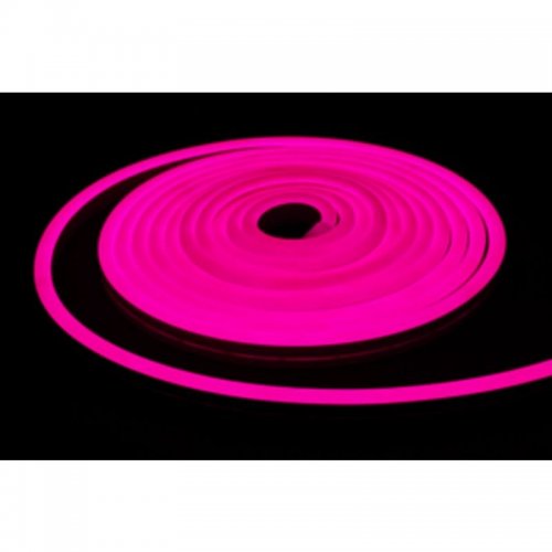 Neon LED różowy 12W/m 350lm IP65 rolka 5mb