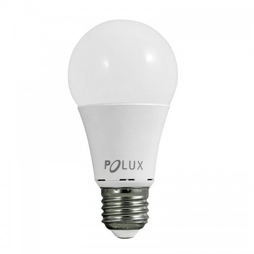 Żarówka LED Polux E27 duży gwint A60 10W 810lm biała ciepła mleczna