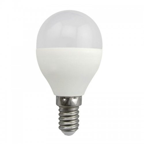 Żarówka LED Polux E14 mały gwint G45 5,5W 480lm biała ciepła mleczna