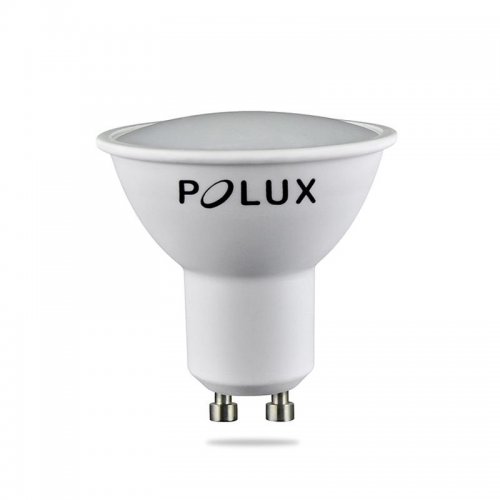 Żarówka LED Polux Platinum GU10 halogen 6W 500lm biała ciepła mleczna