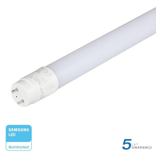 Świetlówka LED V-TAC SAMSUNG CHIP T8 G13 18W 1700lm 120cm 4000K 5 lat gwarancji