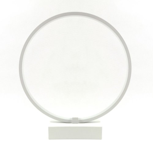 Lampa biurkowa RGB Bengrants Smart Circle Wi-Fi Lamp biała