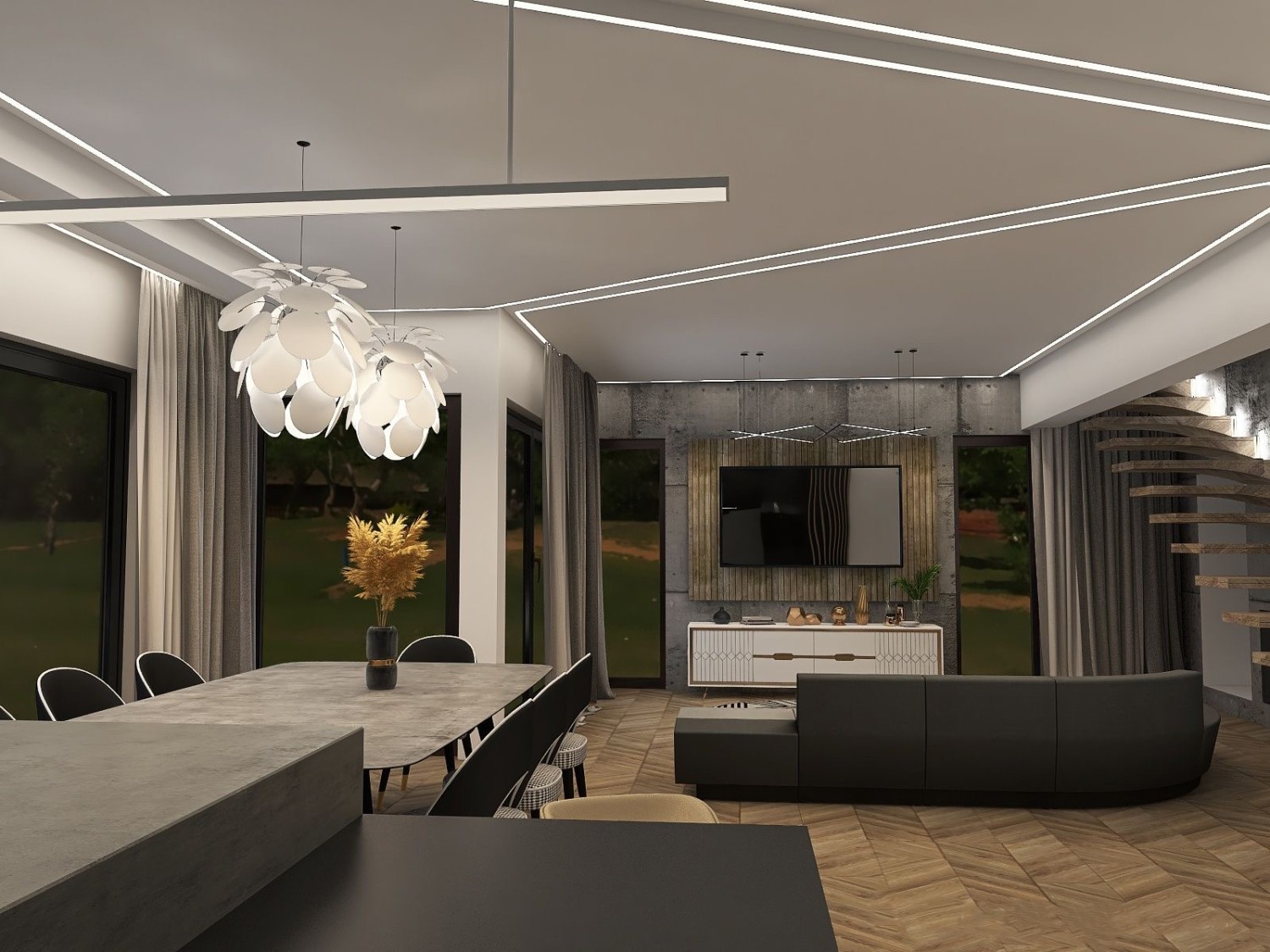 Hurtownia elektryczna Miedźna z&nbsp;oświetleniem LED