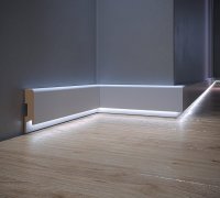 Listwa przypodłogowa LED – niebanalny, designerski pomysł na dekorację wnętrza