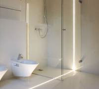Profil LED pod prysznic (wodoodporny) – duże możliwości świetlne dla aranżacji w łazience