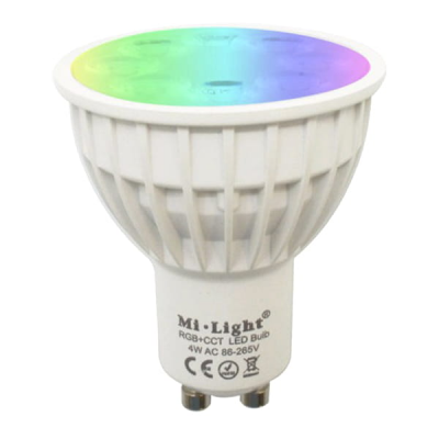 Inteligentna Żarówka Mi-Light GU10 4W RGB+CCT