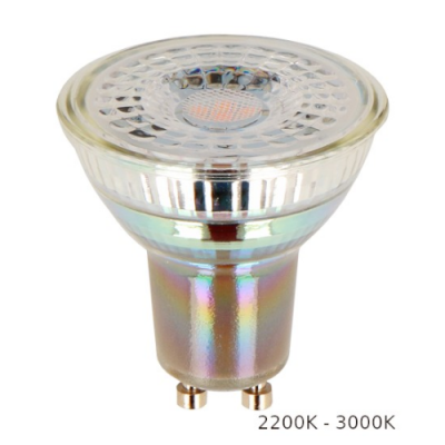 Żarówka LED LEDLINE GU10 halogen 5,5W biała 2200-3000K ściemnialna regulowana temperatura
