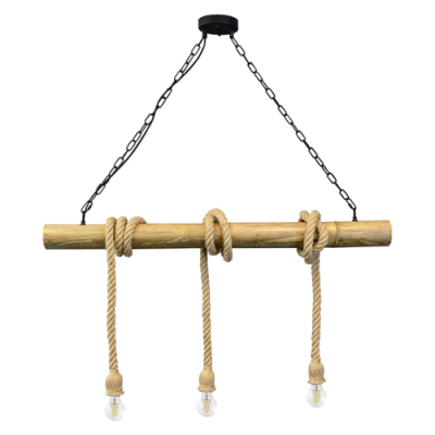 Lampa sufitowa Rope Bamboo 3 E27