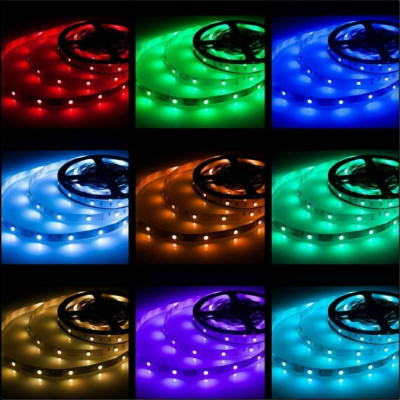 TAŚMA LED RGB Epistar 5050 150 LED /wodoodporna/ 5mb / RGB