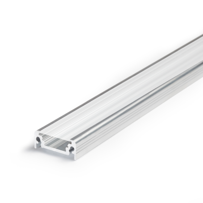 PROFIL LED SX2 aluminium anodowane / szybka szroniona / 1m