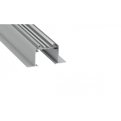 Profil LED architektoniczny montażowy TALIA M3 srebrny anodowany 2m