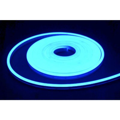 Neon LED niebieski lodowy 9W/m 320lm IP65 rolka 5mb
