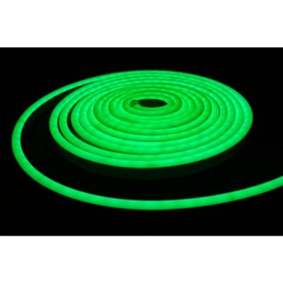 Neon LED zielony 12W/m 350lm IP65 rolka 5mb
