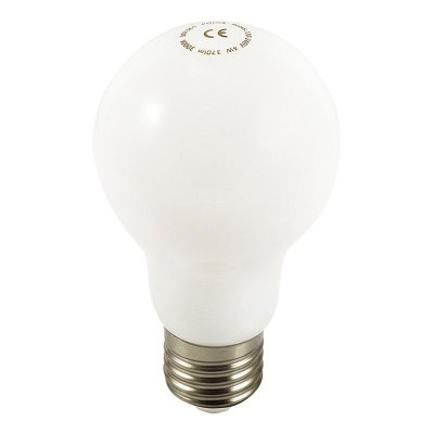Żarówka LED Polux E27 duży gwint A60 4W 370lm biała ciepła filament mleczna