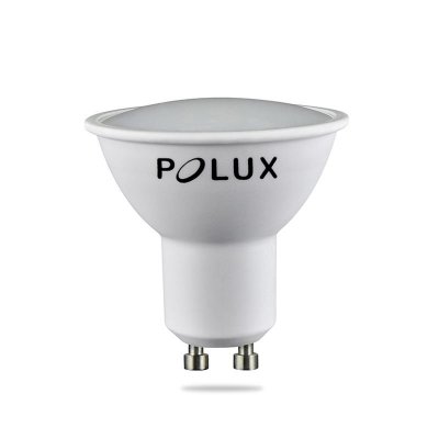 Żarówka LED Polux Platinum GU10 halogen 3,5W 250lm biała zimna mleczna