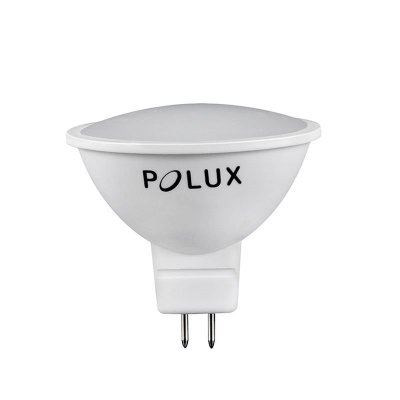 Żarówka LED Polux MR16 12V halogen 3,2W 250lm biała ciepła mleczna
