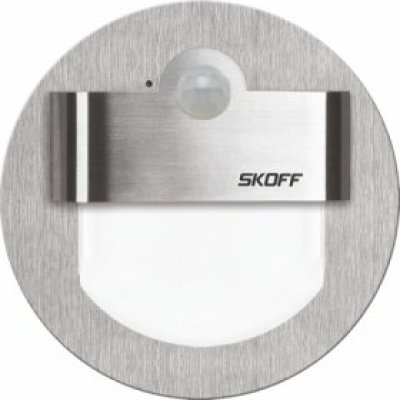 Oprawa Schodowa Skoff Rueda LED PIR Oprawa z czujnikiem ruchu SZLIF INOX 230V barwa ciepła